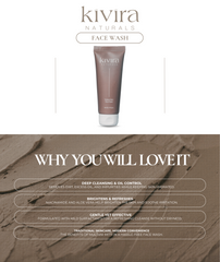 Kivira Naturals Multani Mitti Face Wash (100 gms)