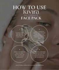 Kivira Naturals Multani Mitti Face Pack (100 gms)